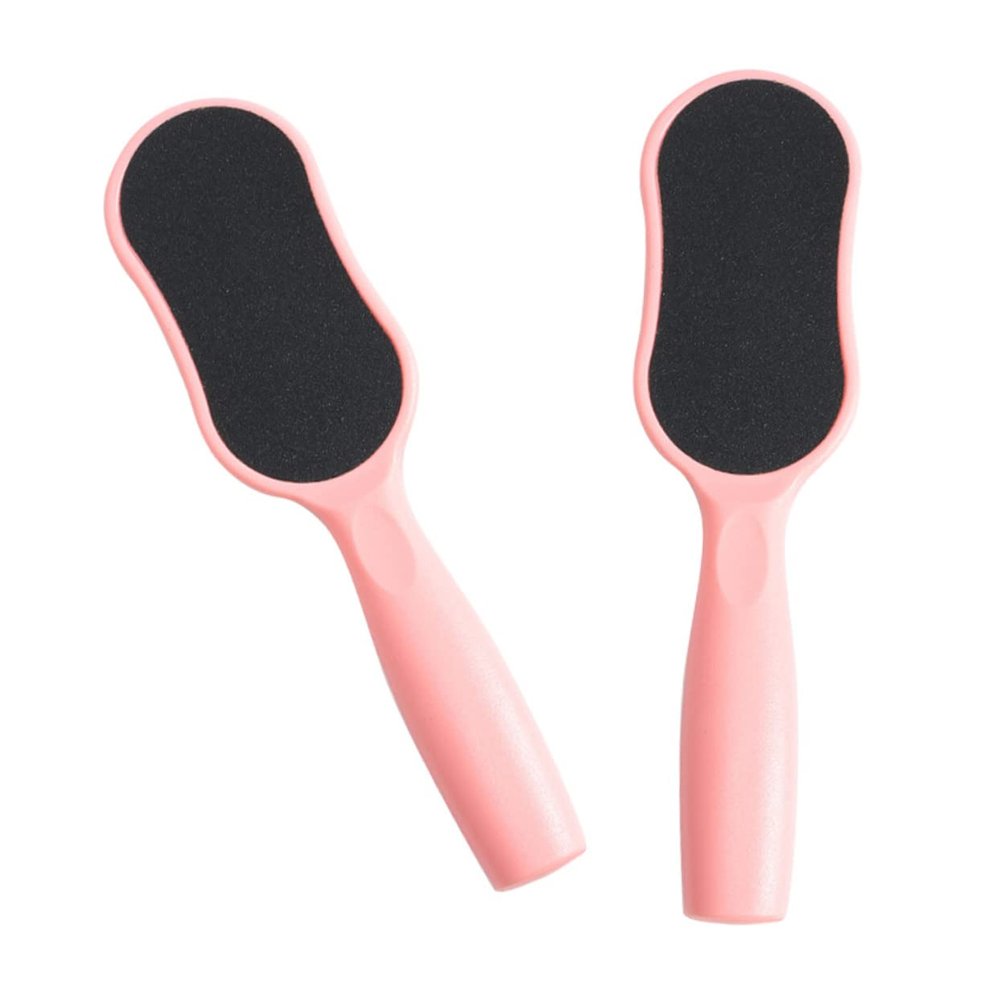 Beatifufu 2pcs Foot File Callus Remover Double-Sided Foot Grinders Pedicure Files Scrub Pumice Stone for