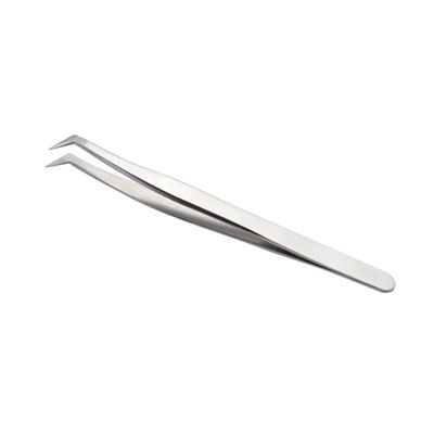 Beatifufu Fake Eyelash Tweezers Makeup Tools Eyelash Tweezers for Women Stainless Steel