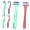 Didiseaon 6pcs Women Hair Removal for Body Legs Arms and Privates Safe and Shaver Tools for Daily Use Convenient Travel Design Random Colors view 1