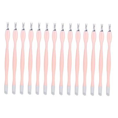 Beatifufu 30pcs Dead Skin Forks Portable Manicure Tool for Easy Cuticle Removal Nail Care Forks for Grooming Professional Nail Cleaning
