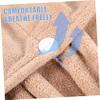 Didiseaon 3pcs Fleece Hair Drying Towels Lightweight Ultra Absorbent Hair Wraps for Home Gym Travel Pool Use and Colors view 3
