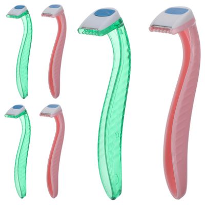 Housoutil Smooth Quick Women Shaving Razor for Body Arm Hair Intimate Hair Razor Safe for Novice Users Random Color