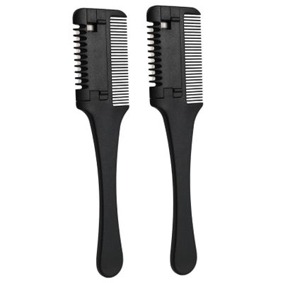 Angoily Hair Thinning Comb for Women Double-sided Cutting Comb Hair Razor for Diy Styling