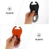 Angoily 8pcs Hair Clamp for Women Side Hair Combs for Braiding Use Headdress Clips Stylish and Functional Black and Brown view 2