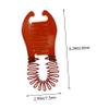 Angoily 8pcs Hair Clamp for Women Side Hair Combs for Braiding Use Headdress Clips Stylish and Functional Black and Brown view 3