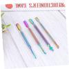 Beatifufu 4pcs Colorful Cuticle Pusher Set Durable Nail Care Tools for Manicure Pedicure for Removing Dead Skin and Cuticles view 4