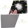 Angoily 6pcs Flower Design Hair Mesh Net Elegant Bun Cover for Women Lightweight Breathable Hair Accessories for Dancers and Special Occasions view 3
