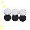 Beatifufu 3pcs Creative Round Iron Makeup Brush Cleaner Box Removal Sponge for Quick Dry Cleaning for Eyeshadow Brushes and Travel Efficient Reusable Tool view 3