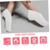 Beatifufu Elastic Moisturizing Socks 4 Pairs Cotton Spandex Foot Care Anti-Crack Soft Non-Slip view 3