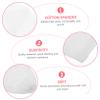 Beatifufu Elastic Moisturizing Socks 4 Pairs Cotton Spandex Foot Care Anti-Crack Soft Non-Slip view 4