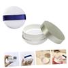 Beatifufu Makeup Container Powder Puff Holder Powder Puff Box Loose Holder Compact Lightweight for Girlfriend Random Color view 3