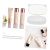 Mipcase Cat Ear Makeup Mirror with Storage Box Multifunctional Cartoon Design for Organizing Cosmetics Women and Girls for Dressing Table Decor view 2