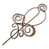 Copper Hair Barrette Copper Shawl Pin Celtic Scarf pin Bun Holder Hair Slide Hair Pin Hair Stick Hair Sticks Rustic Boho copper Scarf brooch view 1