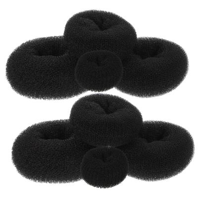 NOLITOY 8pcs Hair Bun Maker Extra Donut Tools for Easy Styling for Weddings Gymnastics and Dance Events