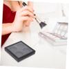 Beatifufu 5pcs Magnetic Eyeshadow Storage Cases Transparent Lid Makeup Organizer for Daily Use view 3