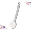 Angoily 1pc Long Handle Bath Brush Exfoliating Sponge for for Softening Skin and Removing Dead Skin Convenient Storage Design Grey view 3