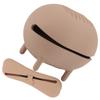 Angoily 1Set Silicone Makeup Tool with Breathable Powder Puff Storage Case and Makeup Brush Holder for Organized Cosmetic Supplies Portable and Washable Khaki Box for Beauty Sponges and Blenders view 1