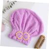NOLITOY 4pcs Coral Fleece Hair Drying Cap for Women Shower Turban Yellow and Light Quick Drying Comfortable Bathing Makeup and Face Washing view 4
