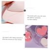 NOLITOY 2set Love Heart Powder Puff Sponge Hydrophilic Makeup Sponge for Wet and Dry Use Versatile for Foundation and Powder for Dorm and Travel Beige view 4