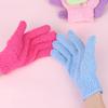 10Pcs Exfoliating Bath Gloves - Five Finger Body Scrubber and Back Massaging Towels in Random Colors, Ideal for Deep Cleaning and Skin Care view 2