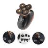 Didiseaon 1pc Five-Headed Shaver USB Rechargeable Beard for Men LCD Display Self-Service Hair Shaver Material for Smooth Shaving and Grooming view 1