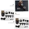 Didiseaon 1pc Five-Headed Shaver USB Rechargeable Beard for Men LCD Display Self-Service Hair Shaver Material for Smooth Shaving and Grooming view 2