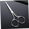 NOLITOY Rounded Nose Hair Trimmer Scissors with Round Tips for Safe Grooming of Eyebrows Mustaches and Facial Hair Ergonomic Handle for Comfortable Grip and Precise Cutting view 4