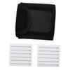 Angoily 2pcs Compact Lash Grafting Gloves Holder Tray Eyelash Extension Wrist Strap for Beginners Professionals view 1