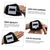 Angoily 2pcs Compact Lash Grafting Gloves Holder Tray Eyelash Extension Wrist Strap for Beginners Professionals view 4