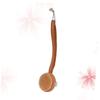 Angoily Ergonomic Handle Bristle Bath Brush Long Handle Body Brush Exfoliating Brush Massage for Home view 2