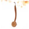 Angoily Ergonomic Handle Bristle Bath Brush Long Handle Body Brush Exfoliating Brush Massage for Home view 3