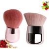 Angoily 2pcs Makeup Mushroom Design Blush Brush Set Double Ended Setting Puff Powder Brush Natural Fiber Portable for Daily or Professional Use view 4