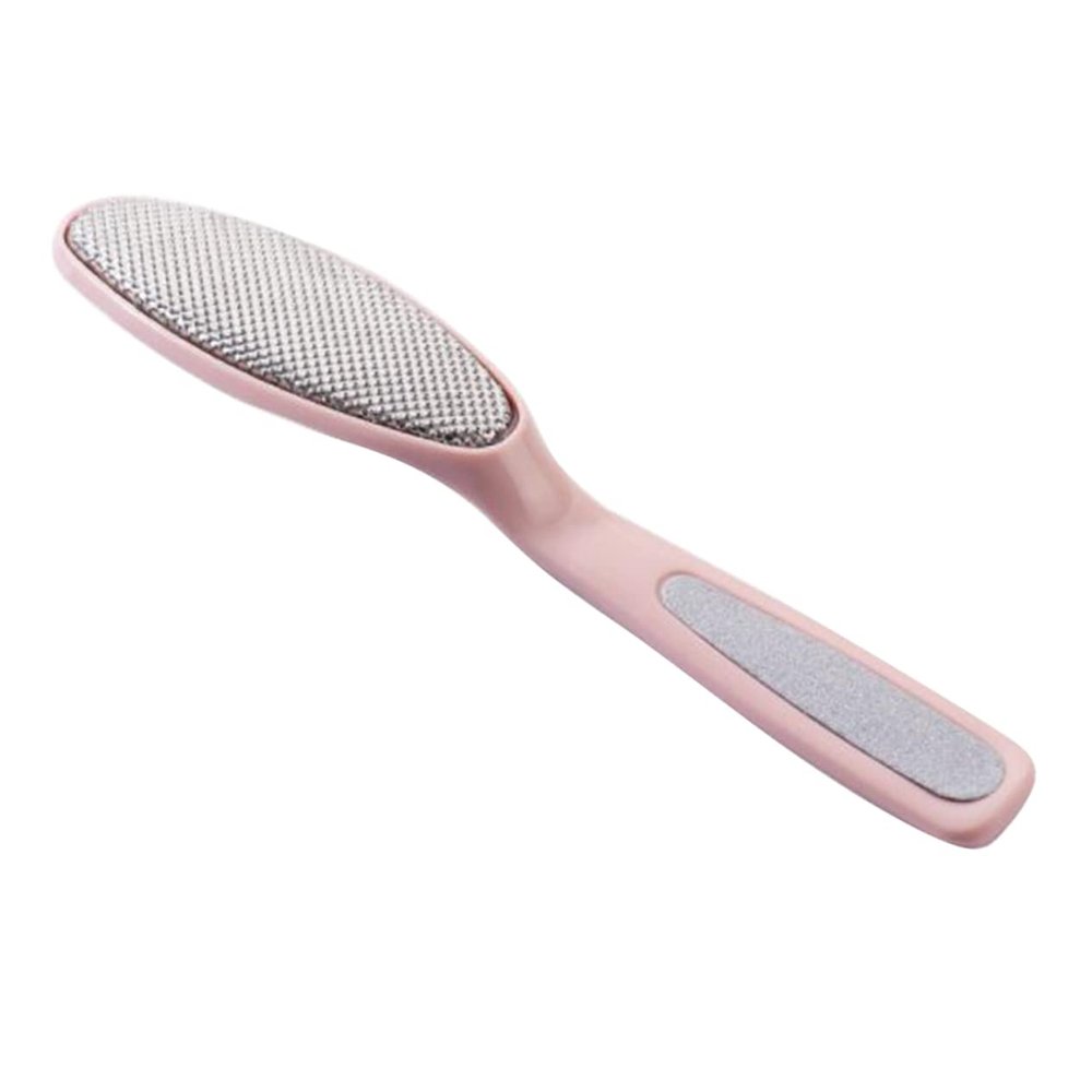 NOLITOY Stainless Steel Foot Rub Exfoliating Brush Callus Remover for Skin Removal Random Color