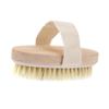Angoily 2pcs Exfoliating Body Brush Wooden Bristle Bath Scrubbers for Softening Skin Cellulite Reduction and Improved Circulation Spa and Home Use view 3
