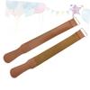 Angoily Leather Sharpening Strop 2pcs Cowhide Razor Cloth Straight Razor Strop for Shaving Scissor Blades view 4