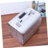 DOITOOL Travel Makeup Storage Box Aluminum Alloy Make up Organizer Professional Cosmetic Organizer Jewelry Box Large Storage Space for Women, Silver, medium view 2