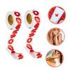 DOITOOL Self Adhesive Tanning Stickers for Body 2 Rolls Unique Charm Stickers for Sunbathing view 3