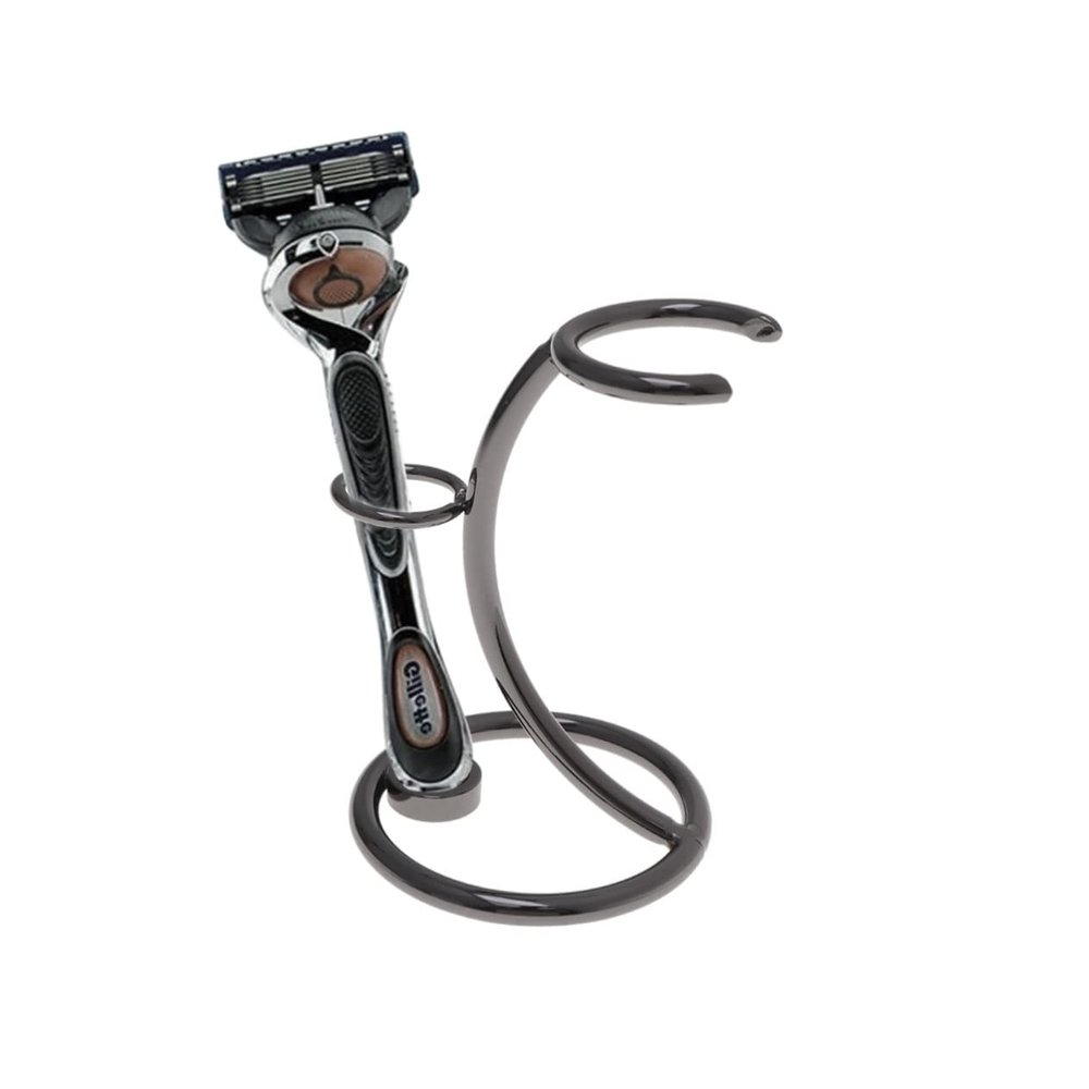 Didiseaon Razor Storage Rack Wall Mount Razor Holder Men's Shaving Kit Beard Comb for Men