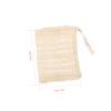 Angoily 5pcs Exfoliating Bar Soap Drawstring Bags Foaming Soap Net Pouches for Shower Storage Convenient Cup Design view 3