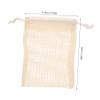 Angoily 5pcs Linen Soap Pouches Reusable Bathing Tool for Exfoliating and Creating Lather Multi-color Mesh Storage Bag for Soap and Shower Gel Use view 2