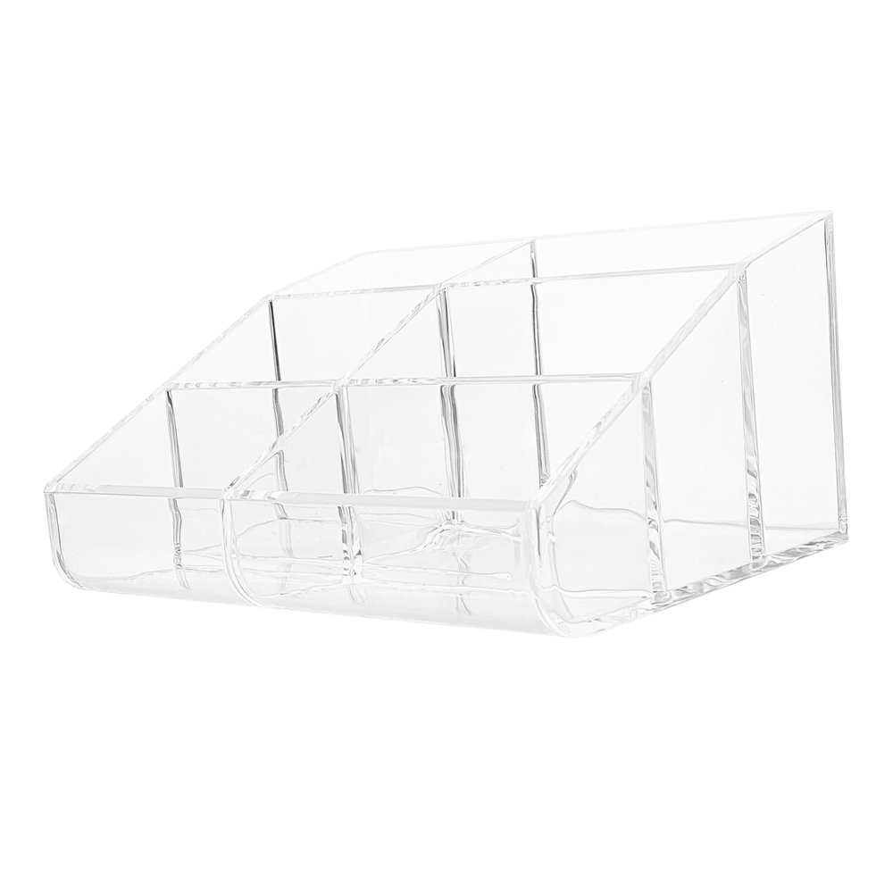NOLITOY Compartment Acrylic Makeup Organizer for Vanity Aesthetic Stuff Storage Box
