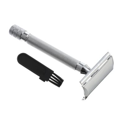 Didiseaon Safety Manual Beard Shaver Handle Retro Design for Close Shaving for Men Grooming Needs