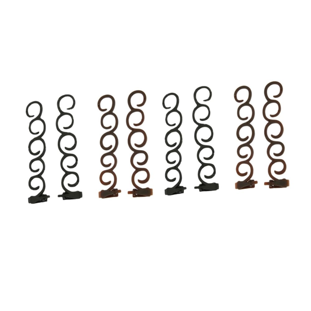 Didiseaon Diy Hair Styling Tool Set 8pcs Hair Braider for Girls Centipede Braid Tools for Vintage Styles