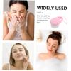 Angoily Silicone Face Brush Exfoliating Face Scrubber for Deep Cleansing Manual Facial Brush Double Sided Design Gentle for Sensitive Skin view 4