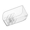 MERRYHAPY Clear Sorting Organizer Multi-functional Desktop Storage Container for Cosmetics Skin Care Products Holder and Office Supplies Space-saving Design -skid Base view 1