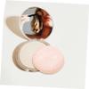 Angoily 10pcs Round Cotton Velour Powder Puff Soft Makeup Application Tool for Loose Powder Setting Blusher and Highlighter Home and Salon Use view 3