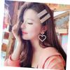 Angoily 2pcs Rhinestone Hair Clips Alloy Diamond Hair Barrettes for Women Girls Long Design Elegant for Parties Weddings Special Occasions view 2