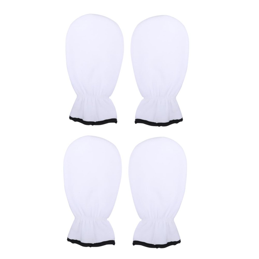 NOLITOY 2pairs Paraffin Wax Hand Spa Mittens for Moisturizing Treatment Exfoliating Gloves for Soft Hands for Home Salon and Spa Use for Dry Skin Care and Relaxation