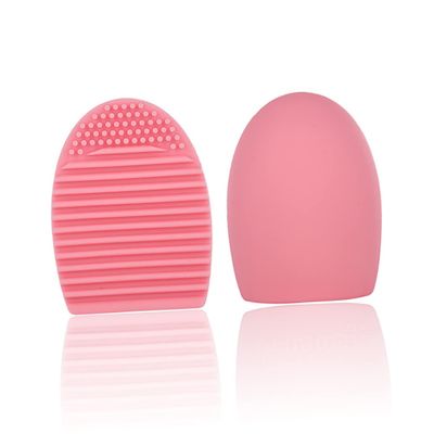 Didiseaon Silicone Makeup Brush Cleaner Tool for Easy Cosmetic Brush Cleaning Portable Design for Home and Travel Use