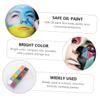 Angoily Oil-based Paint Non- Easy to Clean Makeup for Halloween Parties Birthdays and Celebrations Portable Storage Box Included view 2